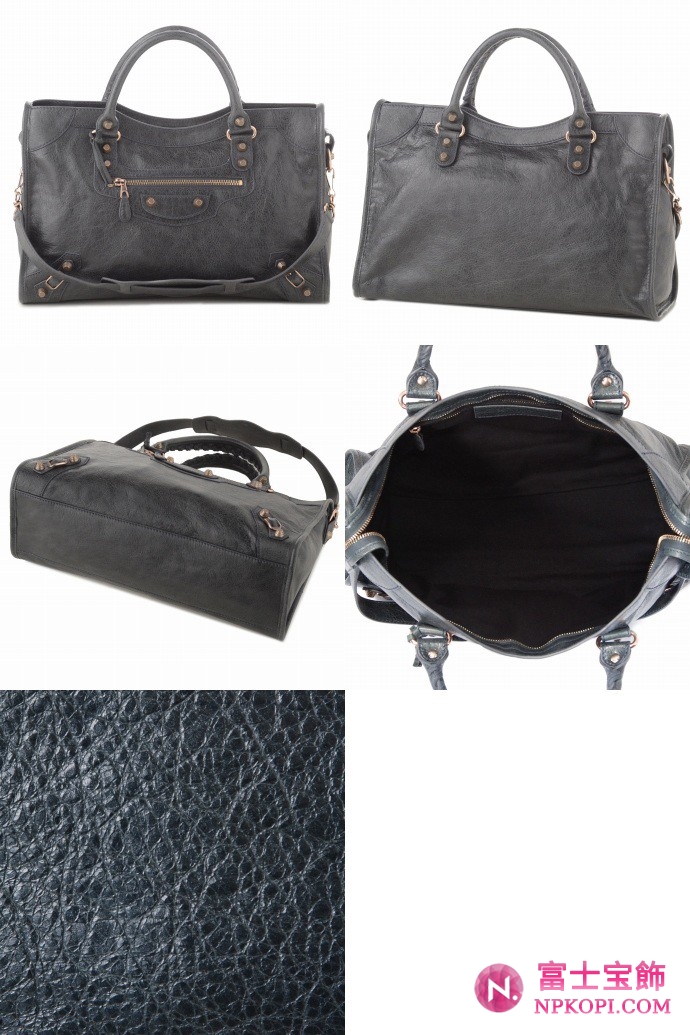 BALENCIAGA/バレンシアガ 2012年春夏GIANT CITYストラップ付きエディターズバッグ 281770 D94JO 1202 